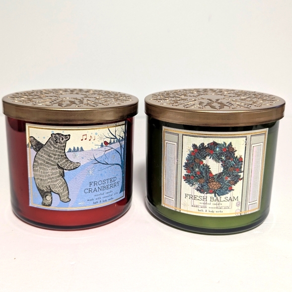 Bath & Body Works Other - Bath& Bodyworks Frosted Cranberry and Fresh Balsam Duo